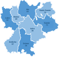 Plan Région Rhône-Alpes